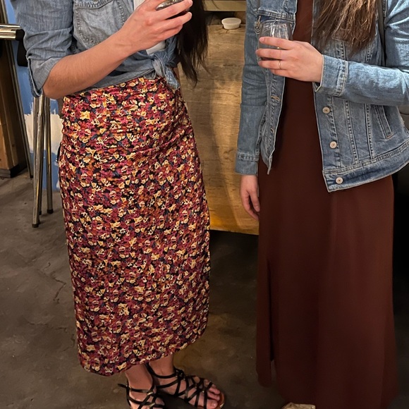 High waisted midi skirt - Picture 4 of 4